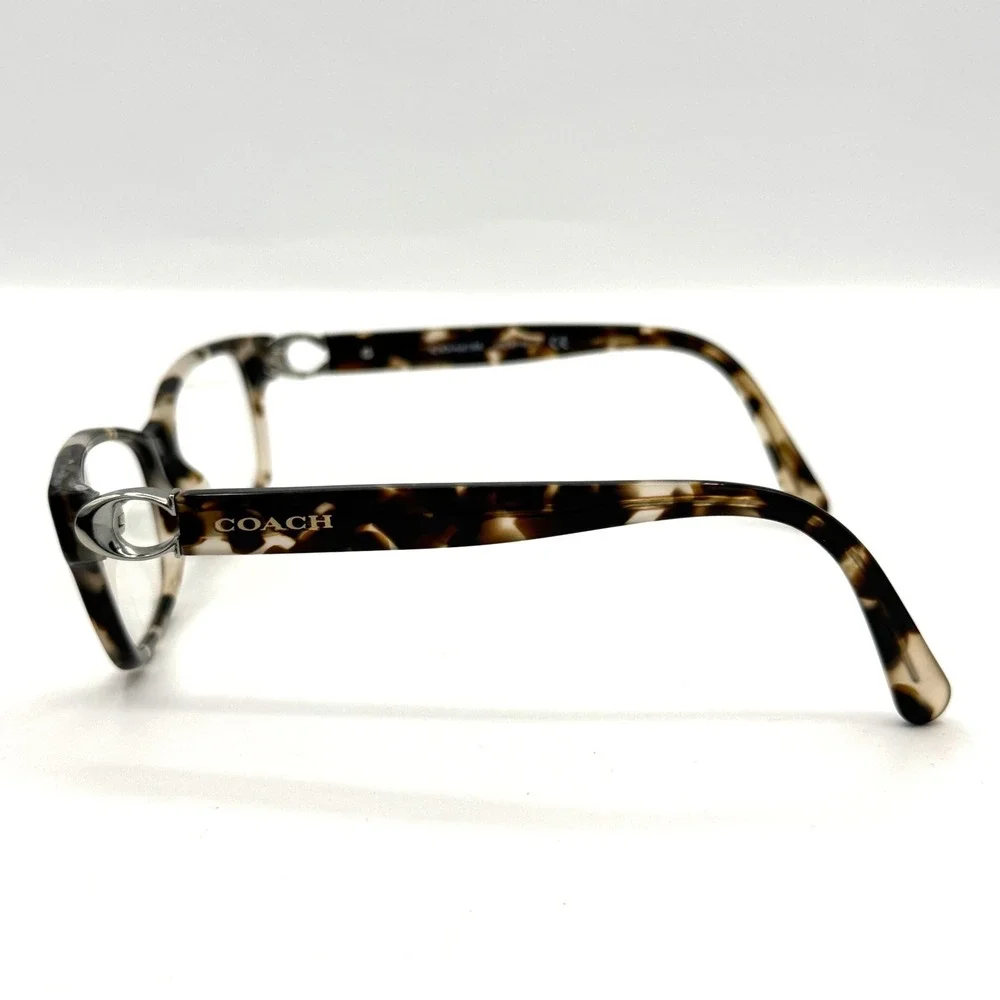 Coach‎ HC6119 5578 Eyeglasses Womens 53mm Gray Tortoise Rectangular  Frames